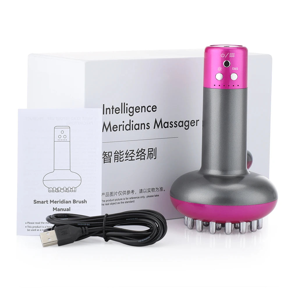 Microcurrent Anti Cellulite Guasha Eletric Guahsa Massager -