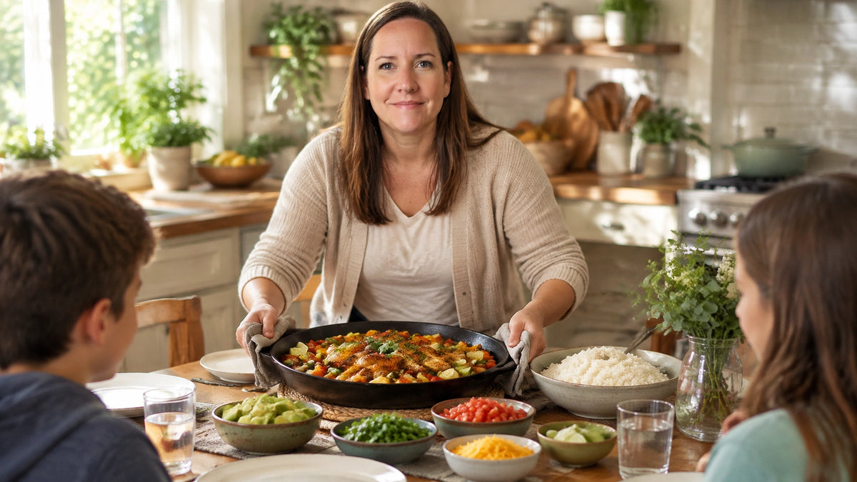 Quick Healthy Family Meals: 20-Minute Dinners for the Nights Everyone's Starving