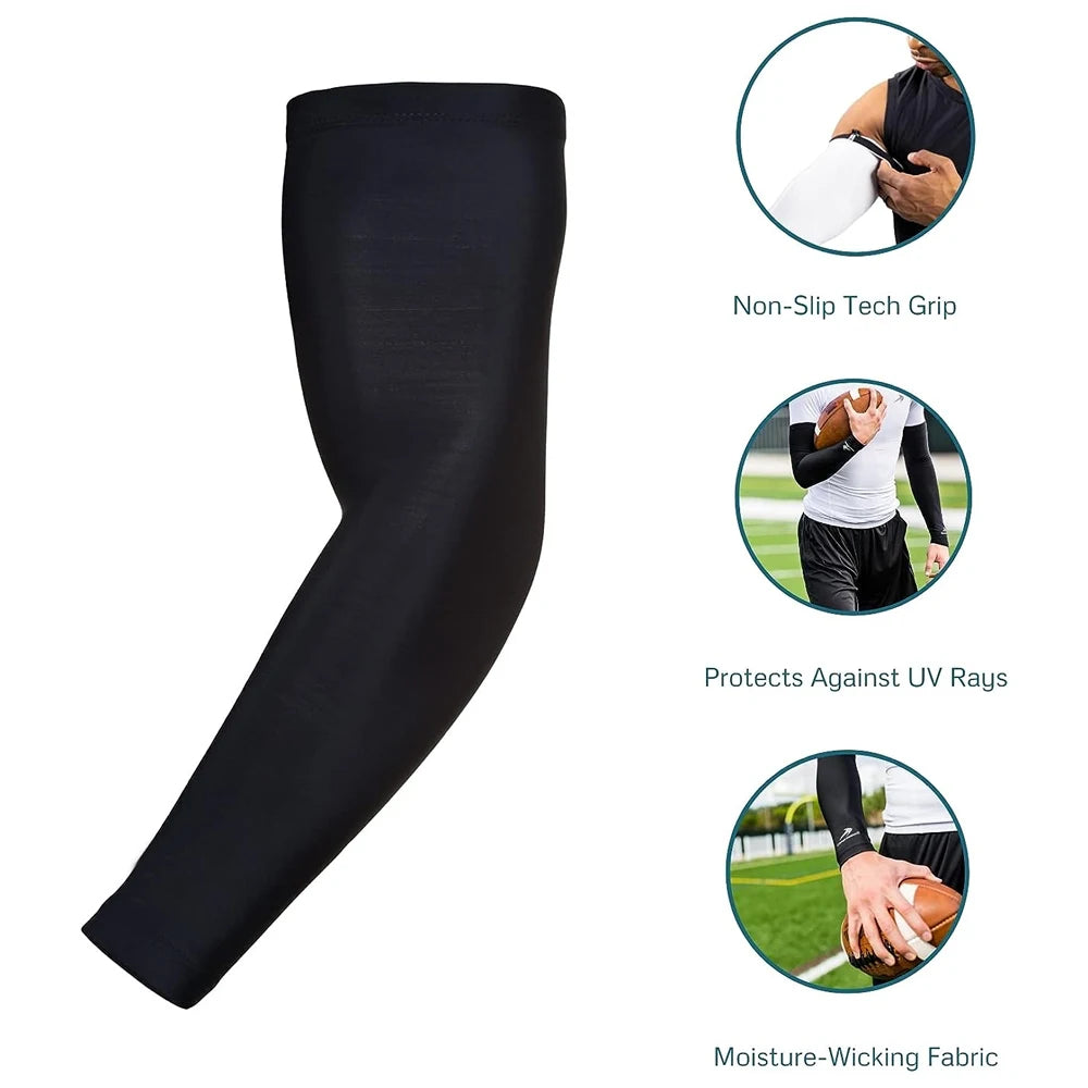 Lymphedema Compression Arm Sleeve for Women Men