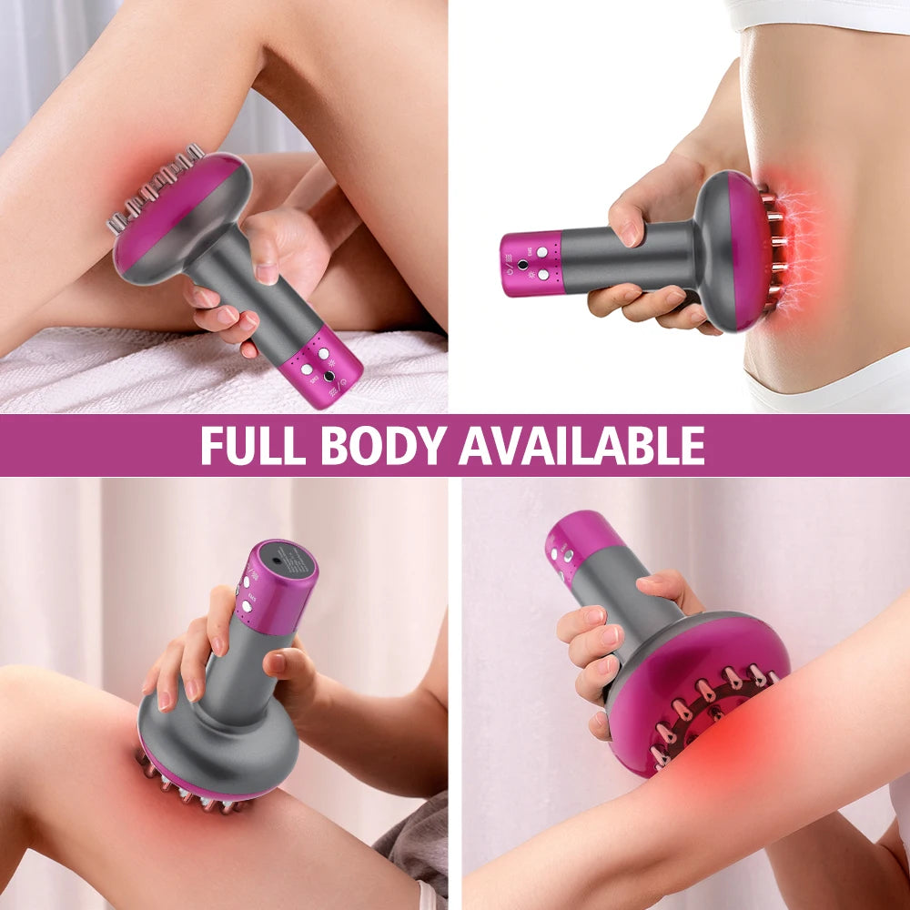 Microcurrent Anti Cellulite Guasha Eletric Guahsa Massager -