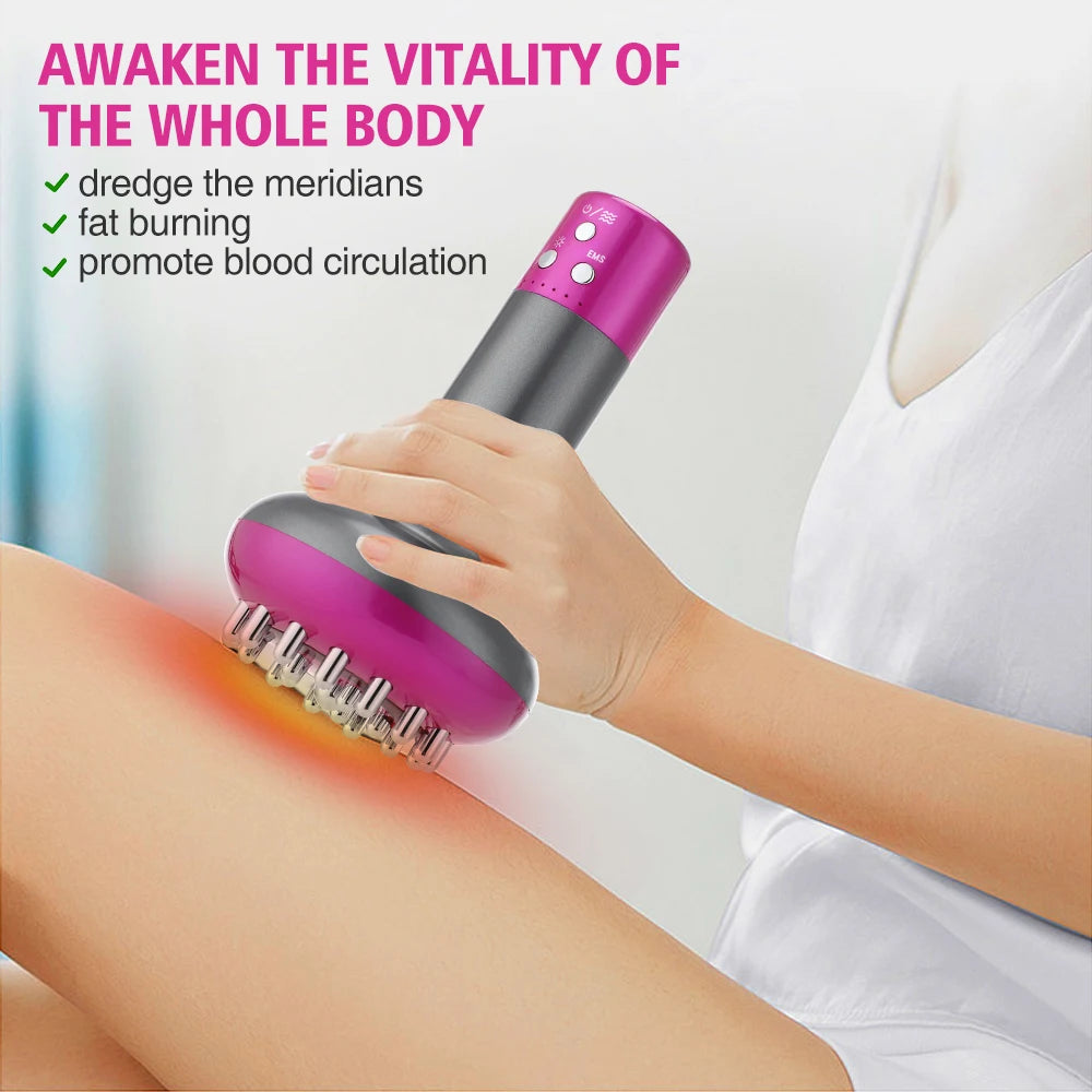 Microcurrent Anti Cellulite Guasha Eletric Guahsa Massager -