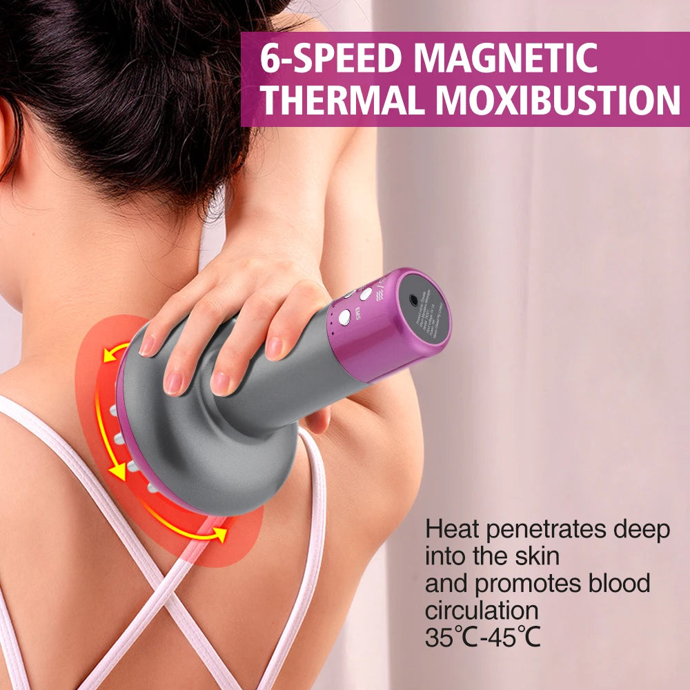 Microcurrent Anti Cellulite Guasha Eletric Guahsa Massager -