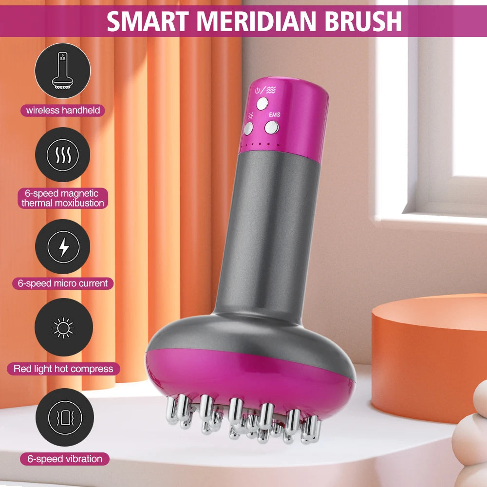 Microcurrent Anti Cellulite Guasha Eletric Guahsa Massager -